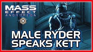 Mass Effect ANDROMEDA: Ryder Does a Kett Impression (With SAM's Help)