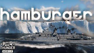 Первый РАКЕТНЫЙ эсминец в War Thunder Mobile • Обзор Hamburg