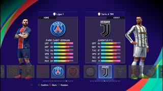 PSG VS JUVENTUS | MESSI HATTRICK | PES 2013 SEASON 2021 || eFOOTBALL 2021