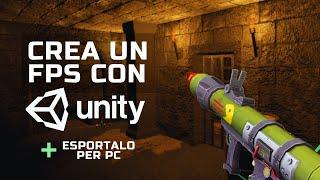 UNITY TUTORIAL ITA - Come Creare un Gioco 3D Sparatutto ed esportarlo per PC con Unity 3D - PART 1/2