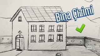 Bina Çizimi Kolay (okul) | School Drawing