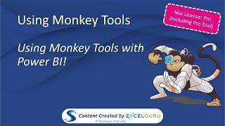 Using Monkey Tools - What Monkey Tools Features Work With Power BI?