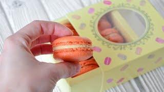 Макарон на французской меренге  Начинка КРЕМ-карамель  Macaron