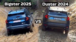 New Dacia Bigster vs Dacia Duster Mud Off Road