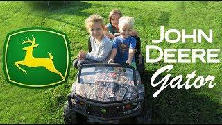 John Deere Camouflage Gator! | Crazy8Family