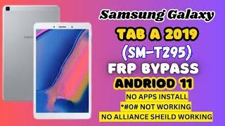 New Method Samsung Galaxy Tab A Frp Bypass Andriod 11 || SM-T295 Frp Bypass