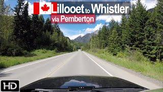 Lillooet to Whistler  Scenic Drive BC Canada!