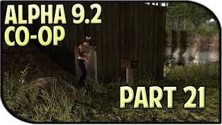 7 Days to Die Alpha 9.2 Gameplay Part 21 - Building up our Base!