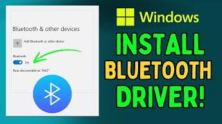 How to Download and Install Bluetooth Drivers for Windows 10/11