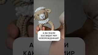 Как НОВОРОЖДЕННЫЙ видит мир? #новорожденный #покупкисвайлдберриз #беременность #shorts