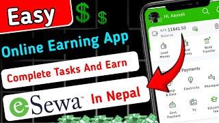 New Online Earning App In Nepal | Walk And Earn Money | हिंडेर पैसा कमाउनुहोस् Esewa मा