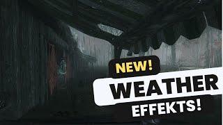 NEW Weather effekts! RAIN Evolution Awesome / Hunt Showdown