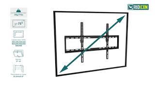 Ridicon T849. Установка и особенности наклонного кронштейна Ridicon T849