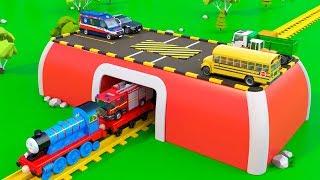 Magic Train fot Children | Vehicles - Cartoon Videos | Toy Trucks for Kids Toddlers