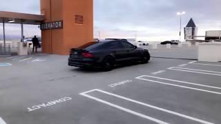 Audi A7 exhaust hitting rev limiter