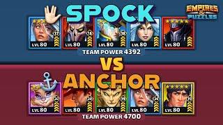 Mr. Spock vs. Anchor - A Battle of the Ages - Empires and Puzzles