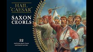 Warlord Games Hail Caesar SAXON CEORLS Unbox & Build