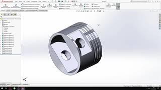 Поршень в Solid Works #1