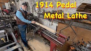 My 1914 South Bend Pedal/Treadle Metal Lathe | Engels Coach Shop