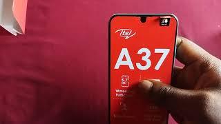 ITEL A37 -- The Unboxing