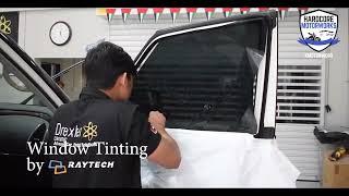 Installation of Heat rejection window films-Raytech.