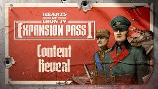 Hearts of Iron IV: Expansion Pass. Информация о дополнениях.