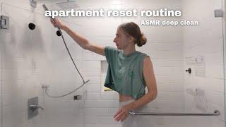 MY APARTMENT RESET ROUTINE / asmr deep clean