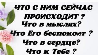 Что с Ним сейчас происходит? Что в мыслях? Что Его беспокоит? Что в сердце? Что к Тебе ?