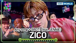 ZICO - Any song + SPOT! (feat. JENNIE) [2024 KBS Entertainment Awards] | KBS WORLD TV 250108