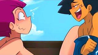 Jessie and Ash make a wager [comic dub]