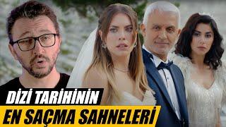 YERLİ DİZİ TARİHİNİN EN SAÇMA SAHNELERİ | Bölüm 1