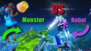 MONSTER VS. ROBOT (Full Battle) - Fortnite Showdown Event