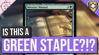 Is This a Green Staple?!? | Monster Manual | Commander Legends Baldur's Gate Spoiler | MTG