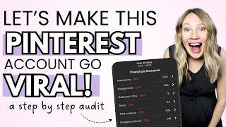 How to Make Your Pinterest Page Viral : Step by Step Audit