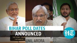 Bihar Assembly Elections 2020: Voting in 3 phases; Results on 10th November