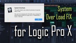 ️ CPU/System Overload FIX for Logic Pro X