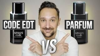 Armani Code EDT vs Parfum! The Best Armani Code For Men.