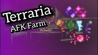 Terraria AFK Ферма Душ и аксессуаров.