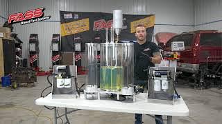 FASS Extreme Water Separator Vs. Competitor's Water Separator
