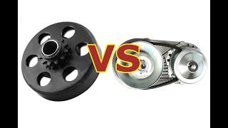 Centrifugal Clutch vs CVT Torque Converter