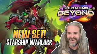 (Hearthstone) NEW SET! Starship Demon Warlock in Tavern Brawl