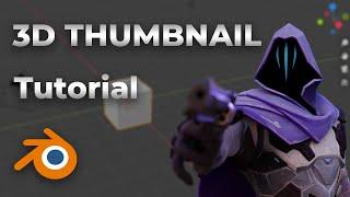 3D Thumbnails mit Blender erstellen | Valorant | deutsch