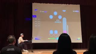 So I played osu!mania for my school talent show...