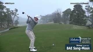 [SLOW HD] BAE Sang-Moon 2013 Driver golf swing (3)_European Tour