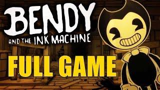 FULL GAME - GAMEPLAY | Bendy and the Ink Machine (CHAPTERS 1,2,3,4 & 5) ENDING / SUB ESPAÑOL