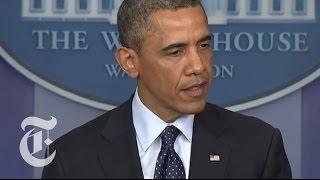 Boston Marathon Explosions: Obama Press Conference on Bomb Attacks | The New York Times