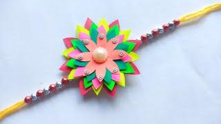 Easy and simple paper rakhi handmade | DIY paper crafts @SRSChitrakari