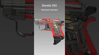 Italian Self Defense Pistol | Beretta 950 | How It Works