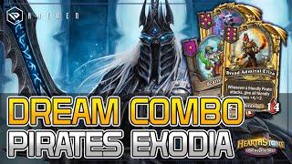 PIRATES EXODIA!! ft LICH KING | Hearthstone Battlegrounds (20.0.2) | GVeRaeveN