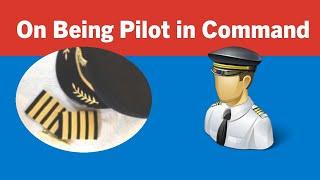 On Being Pilot in Command